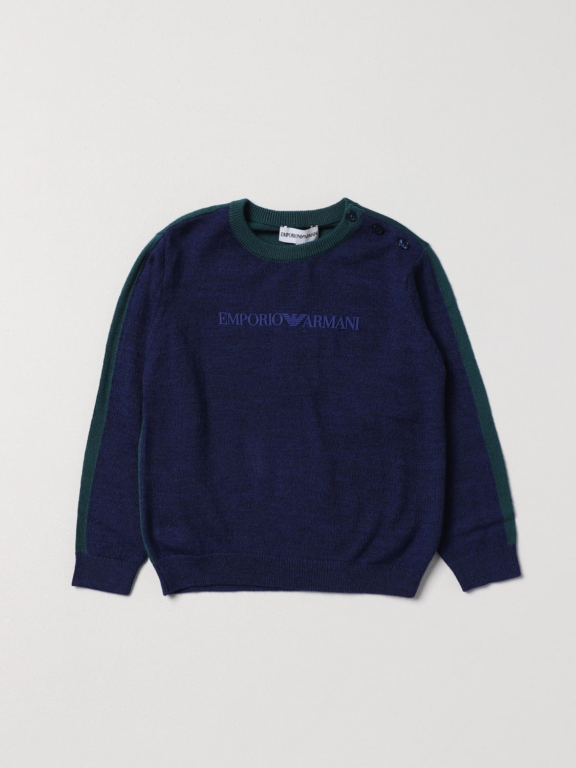 Armani sweatshirt kids hotsell