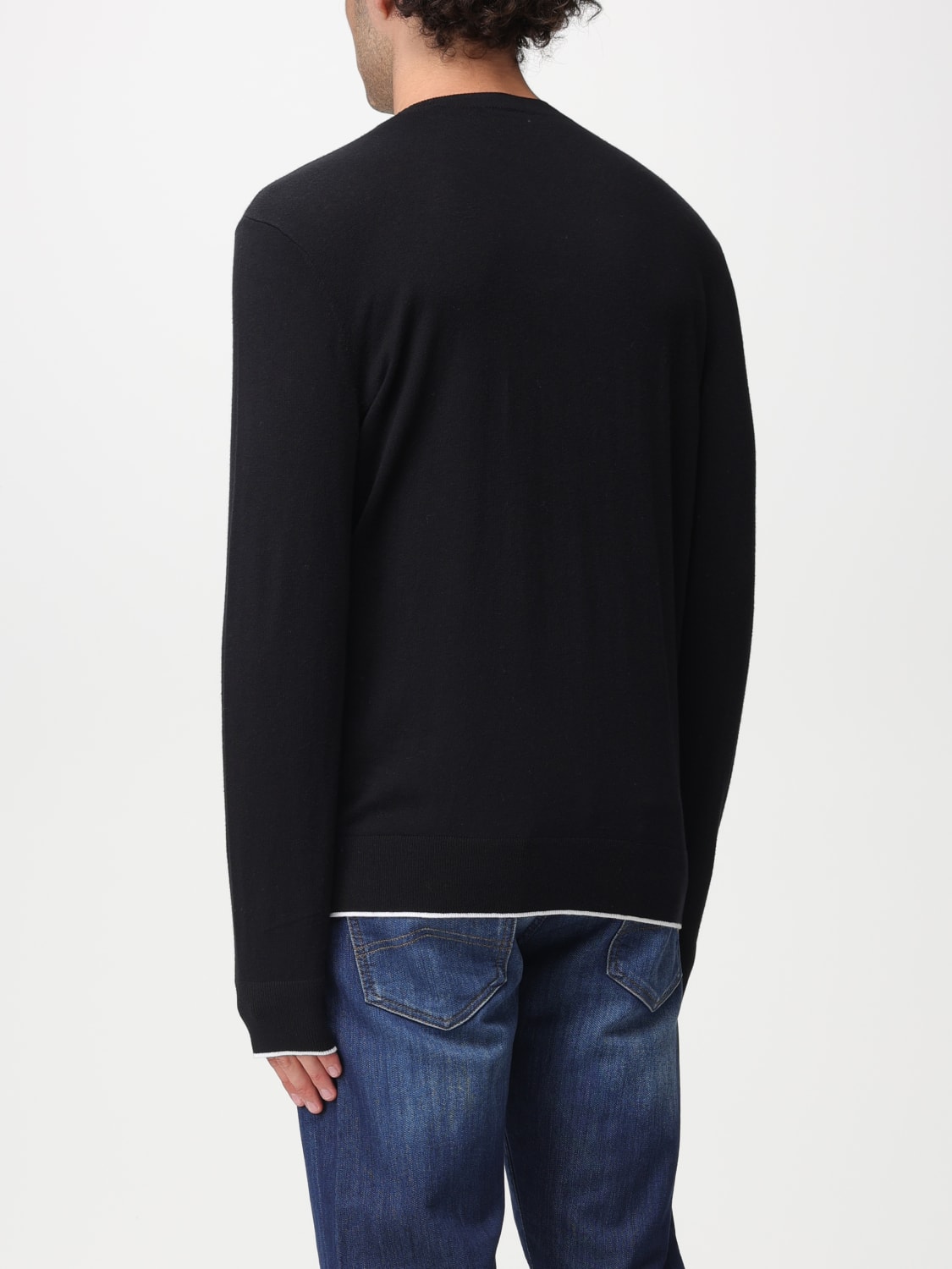 ARMANI EXCHANGE SWEATER: Sweater men Armani Exchange, Black - Img 2