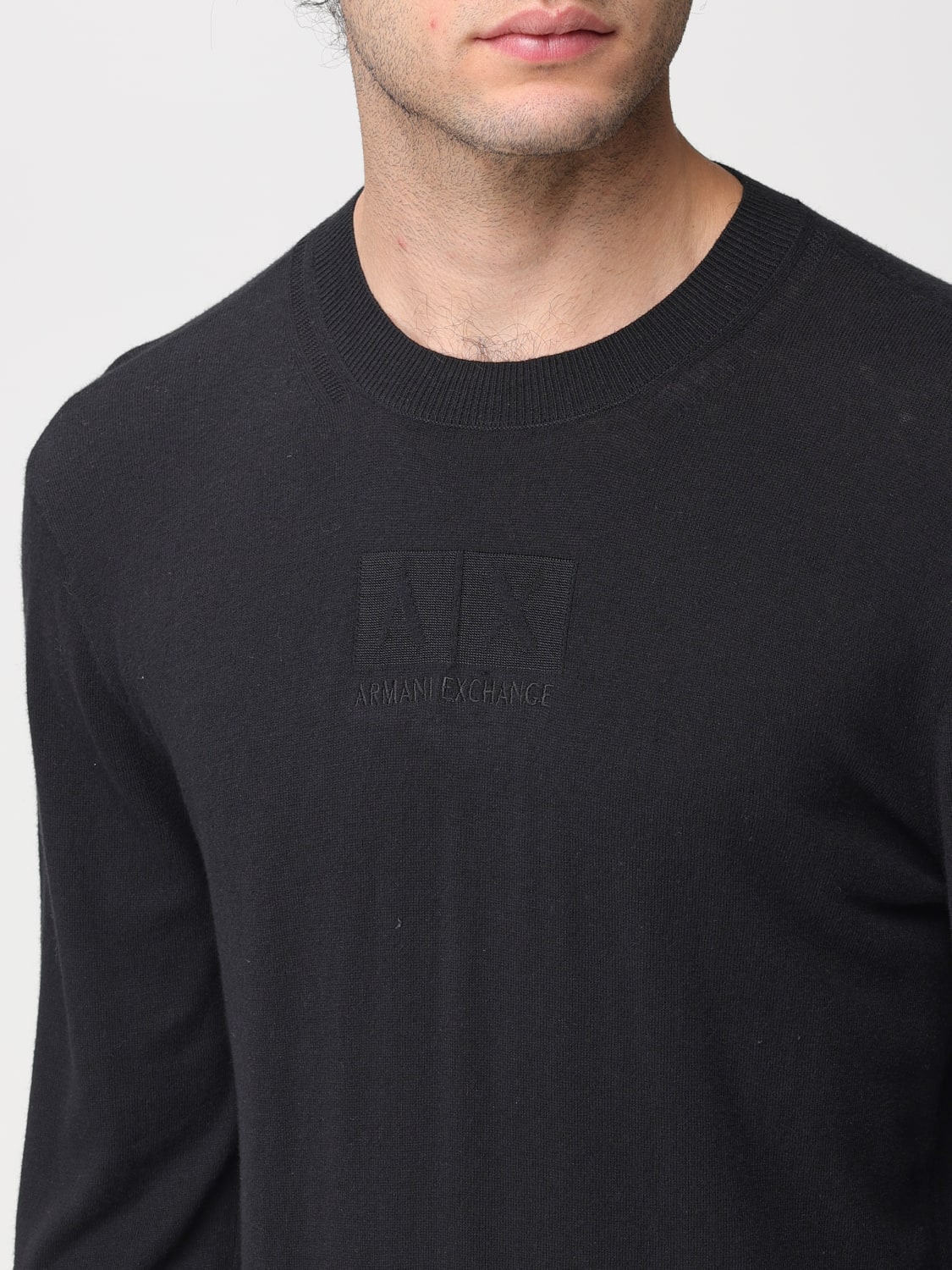 ARMANI EXCHANGE SWEATER: Sweater men Armani Exchange, Black - Img 3