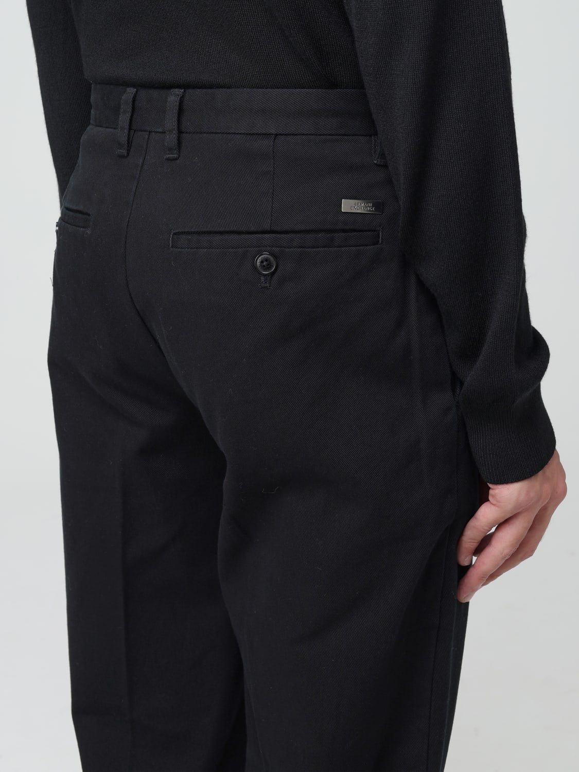 ARMANI EXCHANGE PANTS: Pants men Armani Exchange, Black - Img 3