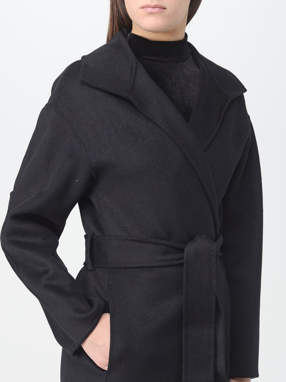 ARMANI EXCHANGE CAPPOTTO: Cappotto Armani Exchange in tessuto sintetico, Nero - Img 4