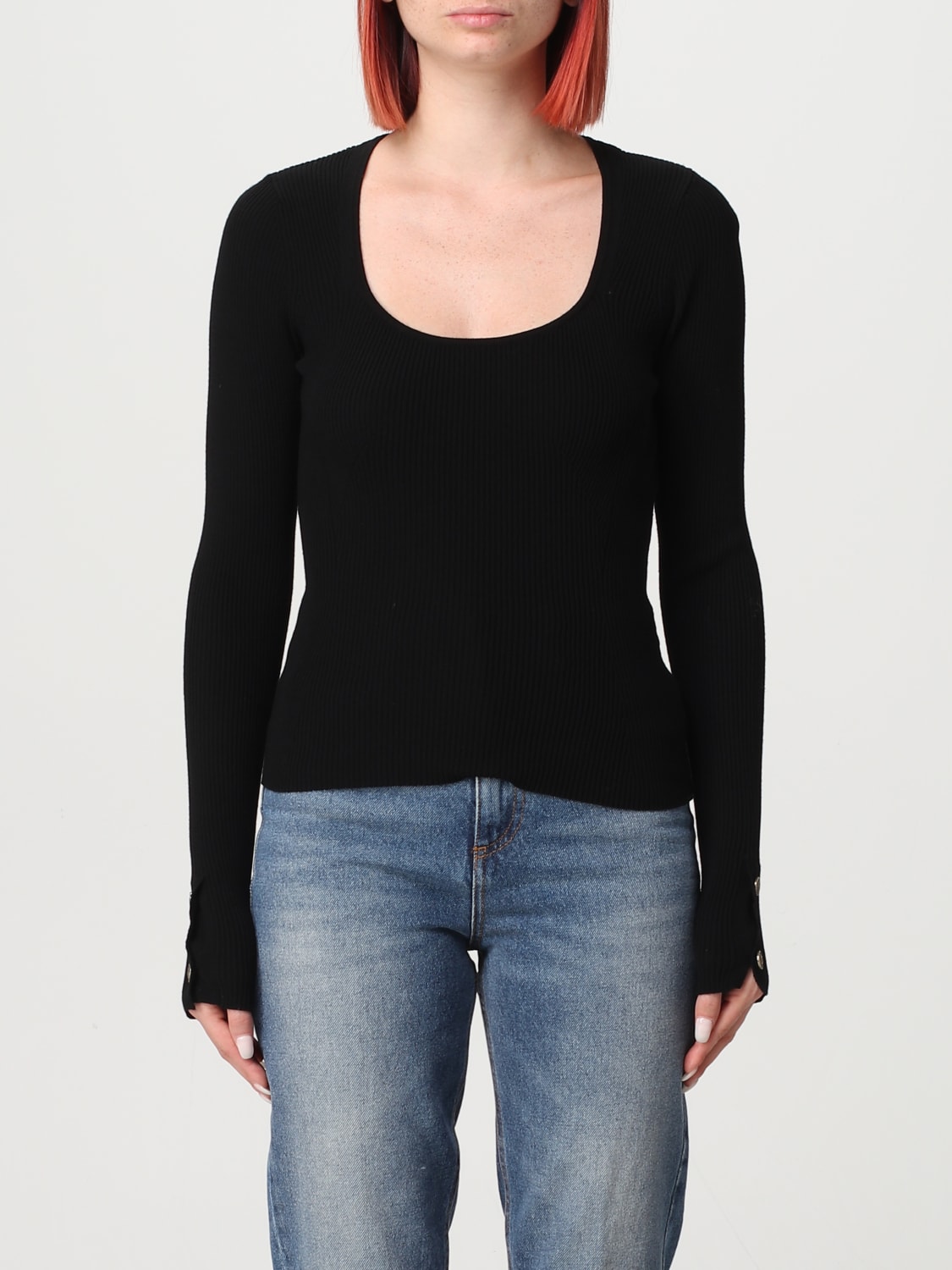 TWINSET PULL: Pull femme Twinset, Noir - Img 1