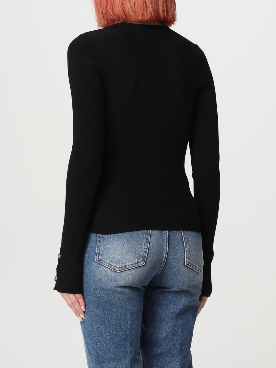 TWINSET SWEATER: Twinset women's top, Black - Img 2