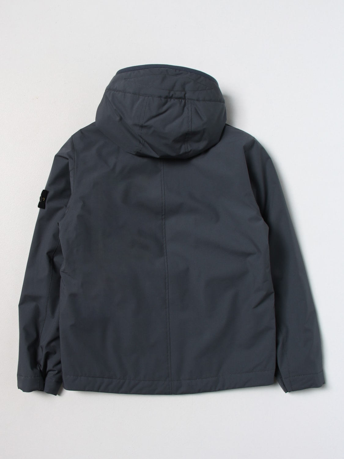 Stone Island Junior Outlet Jacket kids Grey Stone Island Junior jacket 40527 online at GIGLIO.COM