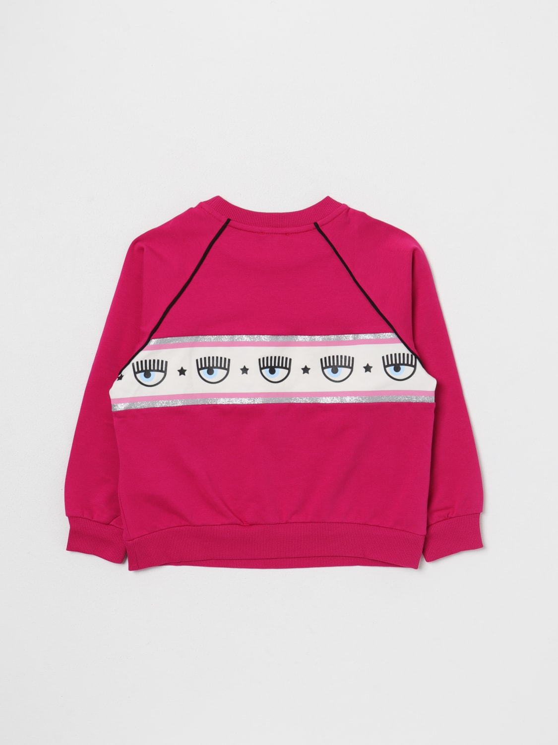 CHIARA FERRAGNI PULLOVER: Pullover kinder Chiara Ferragni, Fuchsia - Img 2