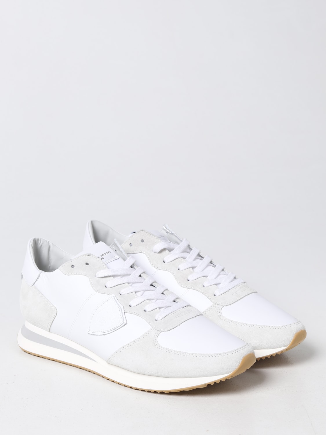 PHILIPPE MODEL：スニーカー メンズ - ホワイト | GIGLIO.COM