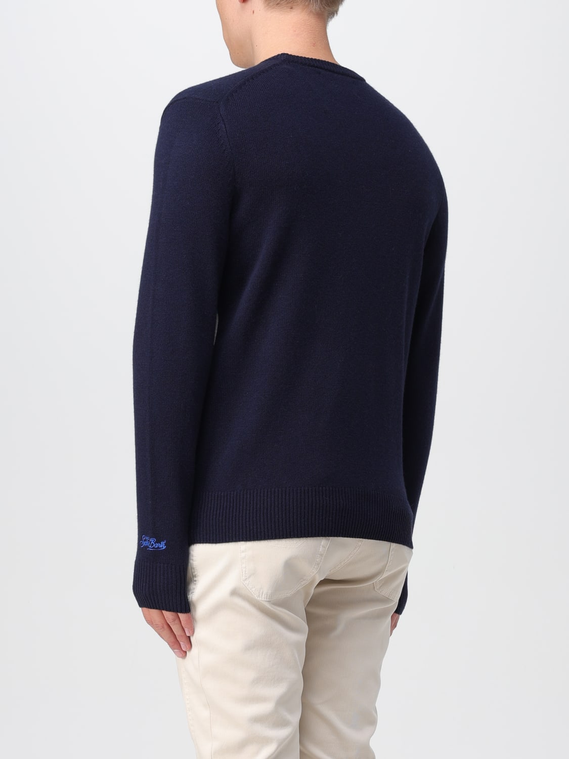 MC2 SAINT BARTH PULL: Pull homme Mc2 Saint Barth, Bleu - Img 2