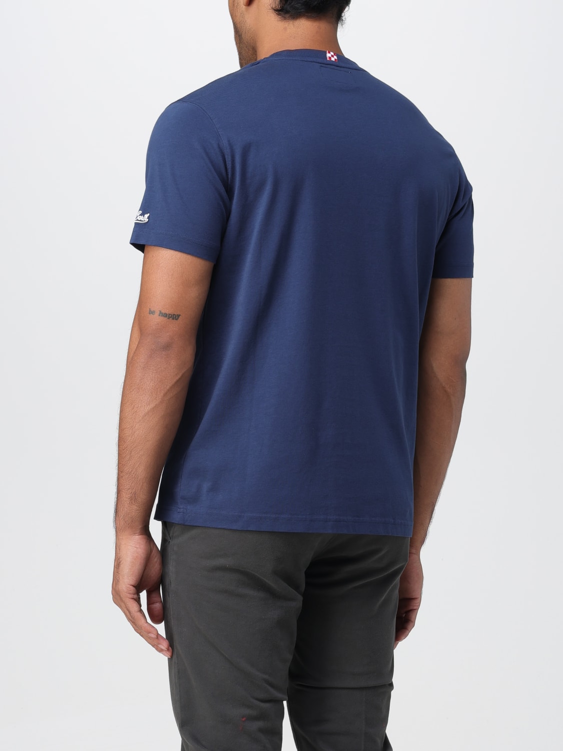 MC2 SAINT BARTH T-SHIRT: T-shirt men Mc2 Saint Barth, Blue - Img 2