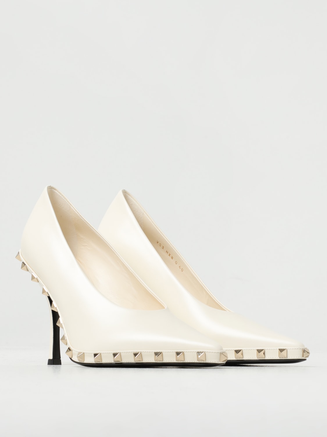 VALENTINO GARAVANI PUMPS: Shoes woman Valentino Garavani, Yellow Cream - Img 2