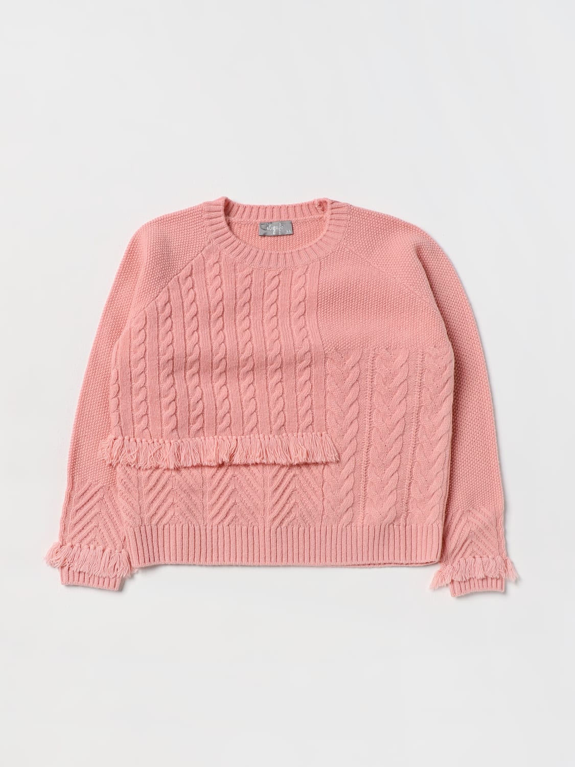 IL GUFO SWEATER: Sweater kids Il Gufo, Pink - Img 1