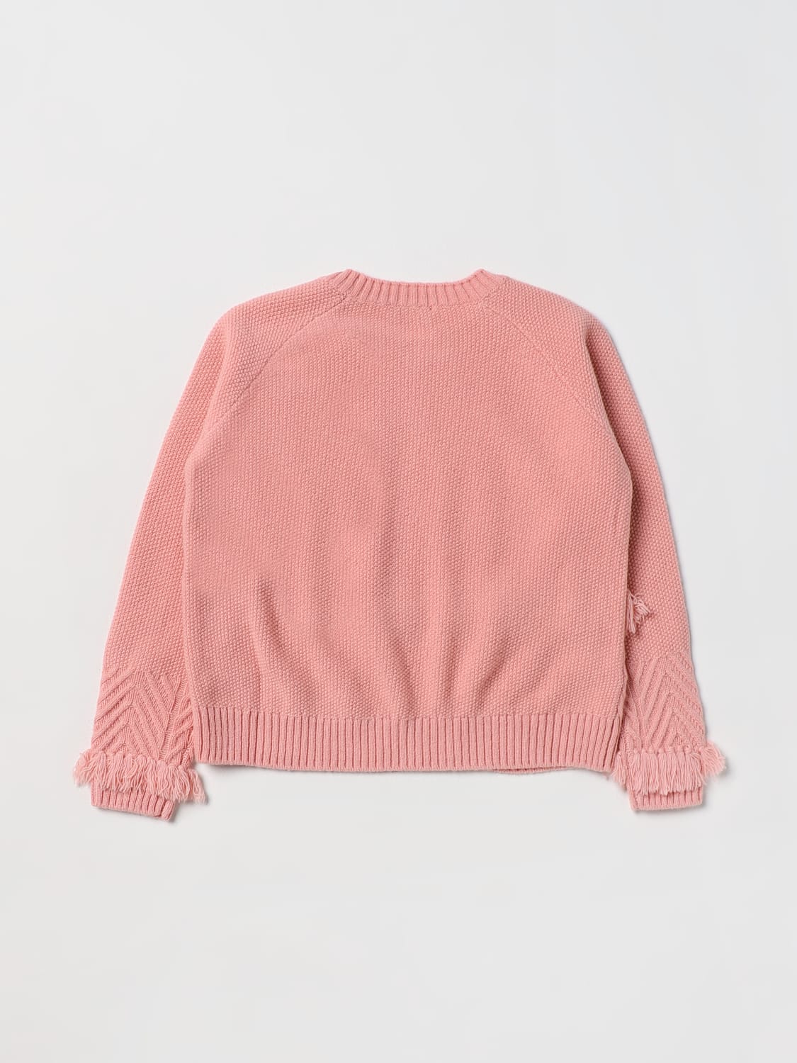 IL GUFO SWEATER: Sweater kids Il Gufo, Pink - Img 2