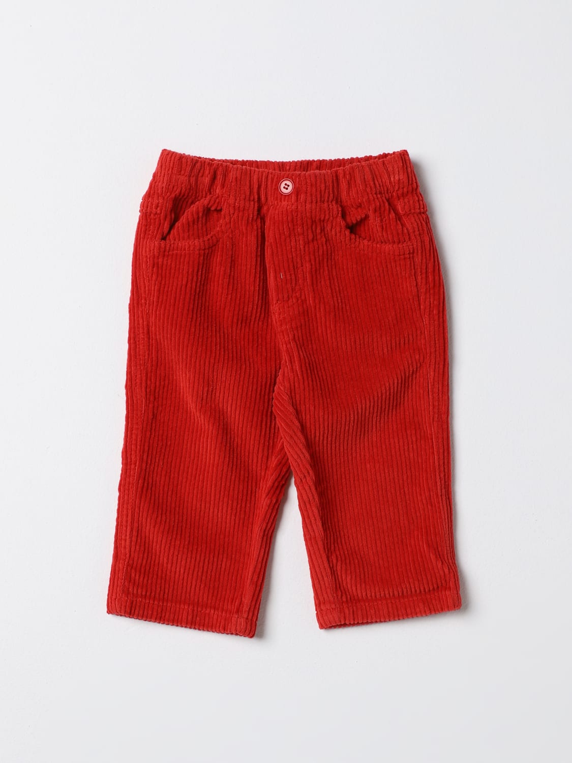 IL GUFO PANTALONE: Pantalone bambino Il Gufo, Rosso - Img 1