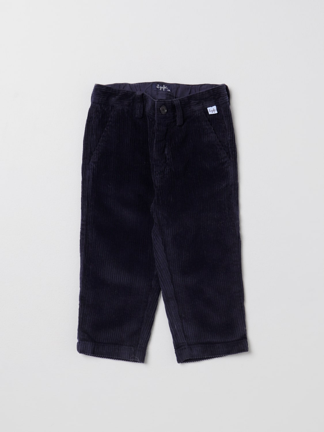 IL GUFO PANTALON: Pantalon enfant Il Gufo, Bleu - Img 1