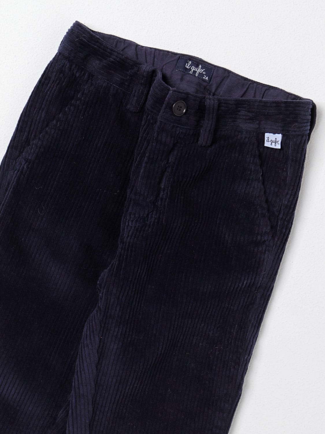 IL GUFO PANTALON: Pantalon enfant Il Gufo, Bleu - Img 3