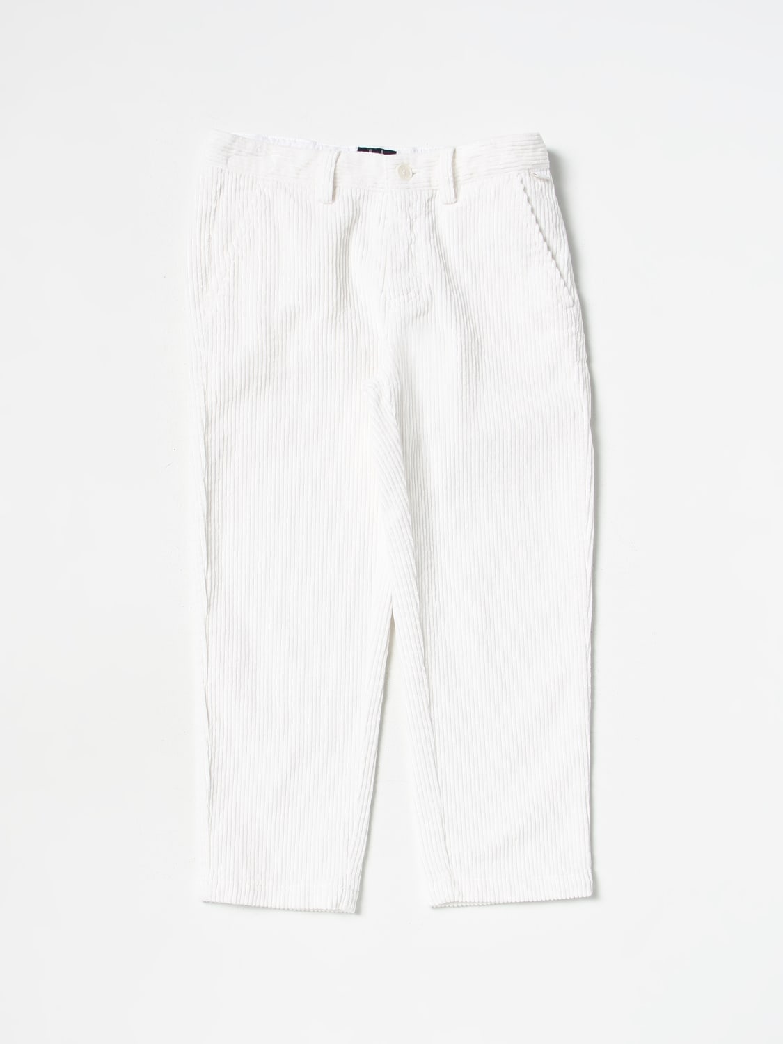 IL GUFO PANTS: Pants kids Il Gufo, Yellow Cream - Img 1