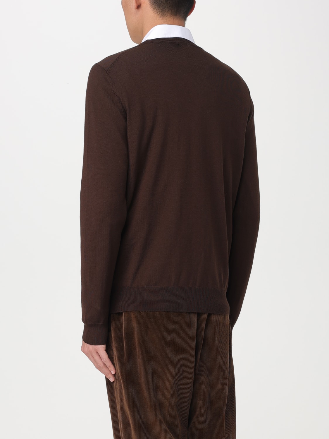 BOSS SWEATER: Sweater men Boss, Brown - Img 3