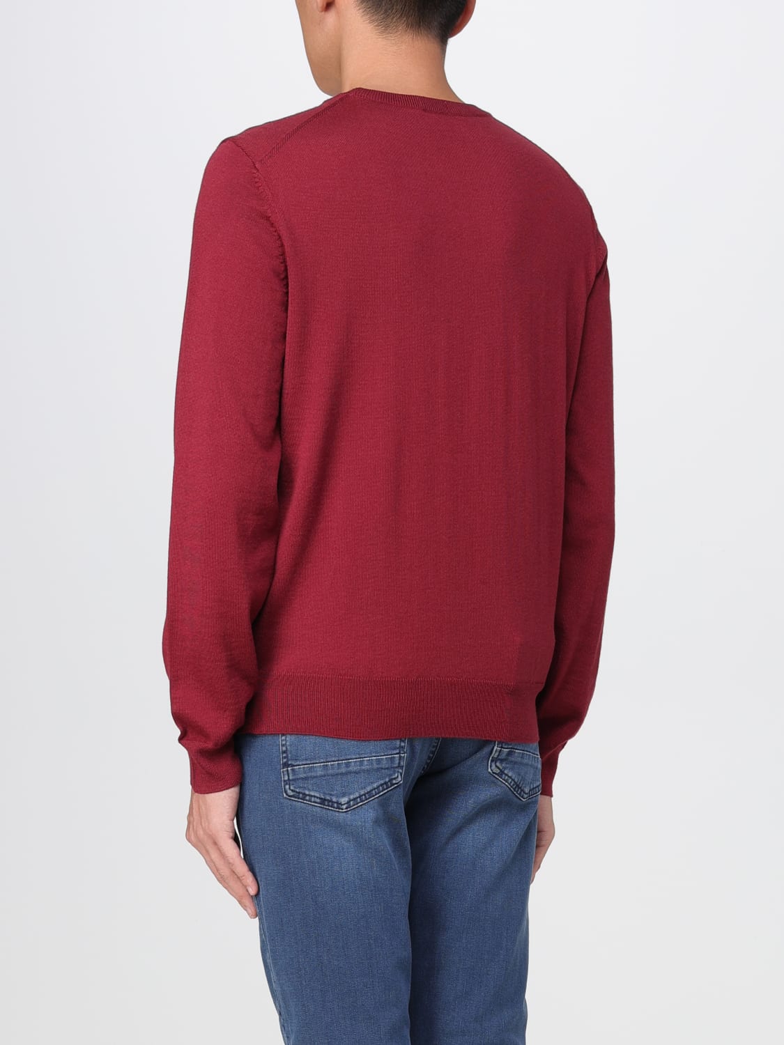 BOSS JERSEY: Jersey hombre Boss, Granate - Img 3