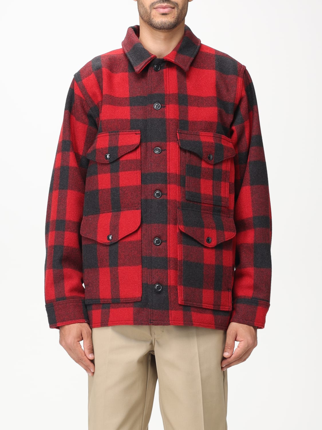 FILSON JACKET: Jacket men Filson, Red - Img 1