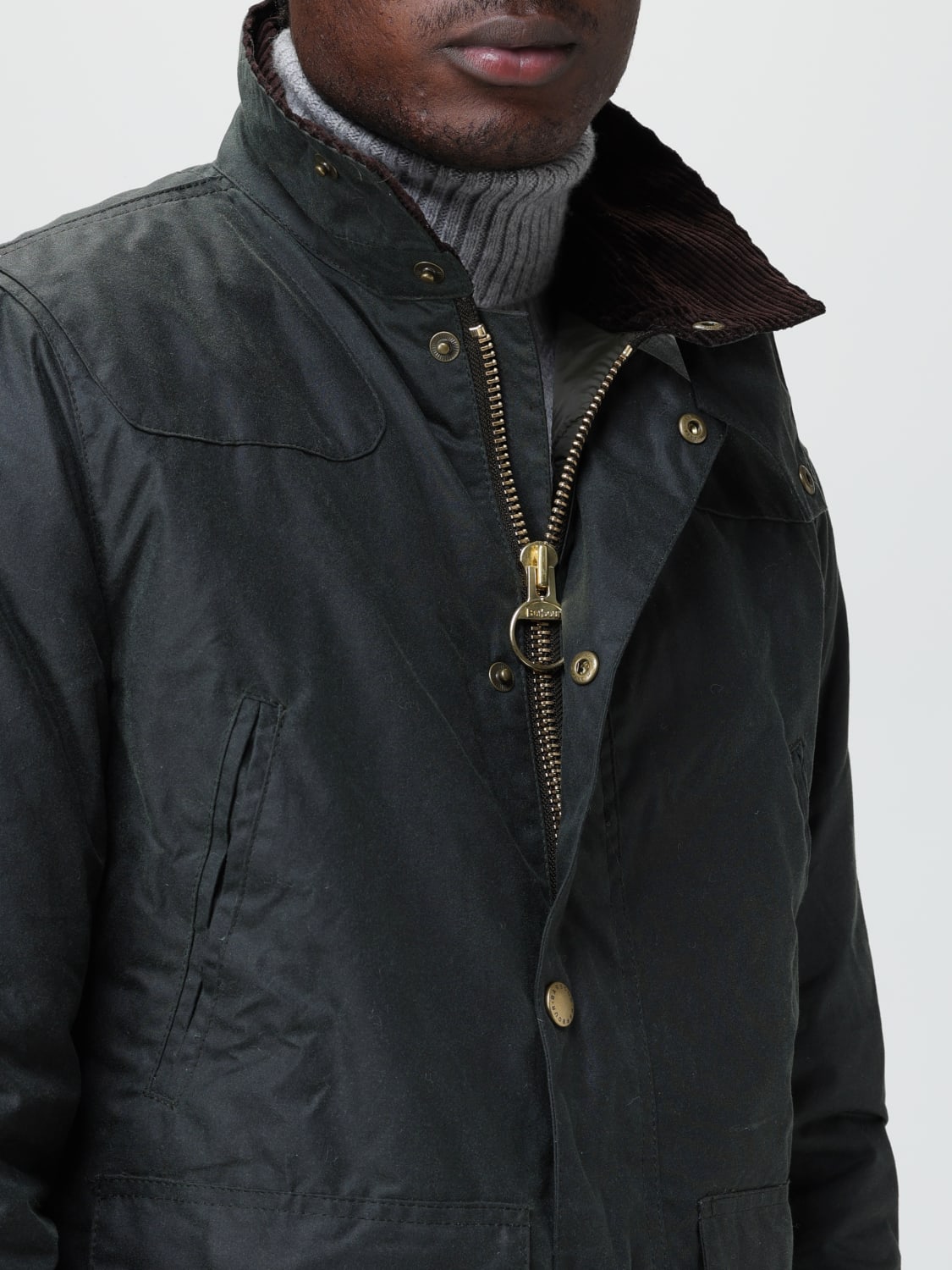 BARBOUR JACKET: Jacket men Barbour, Green - Img 4