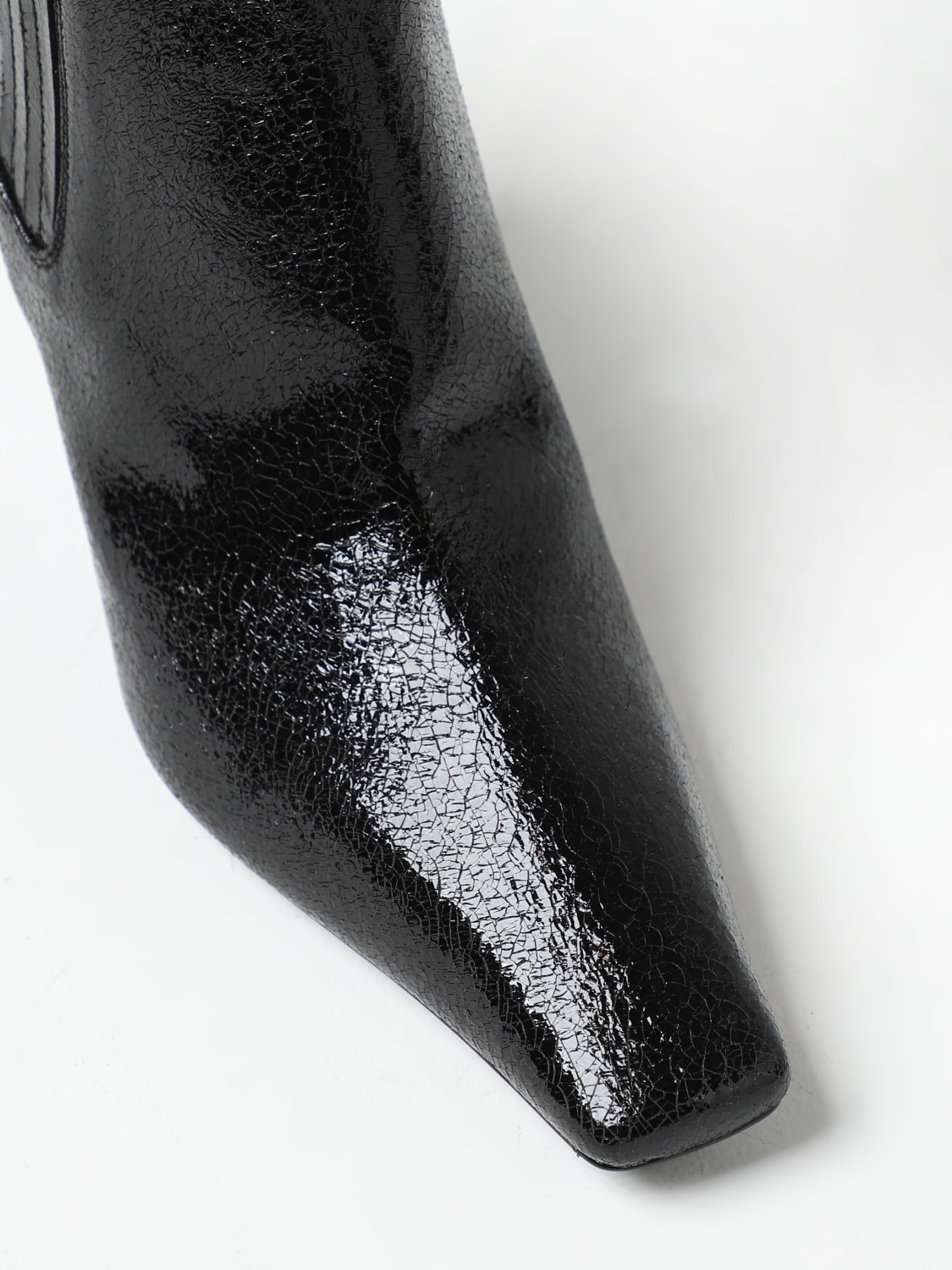 ショートブーツ・ブーティ CASADEI Woman Flat ankle boots Silver 1R444W0801TECHN 9701 CASADEI | Silver Women's Ankle Boot | YOOX