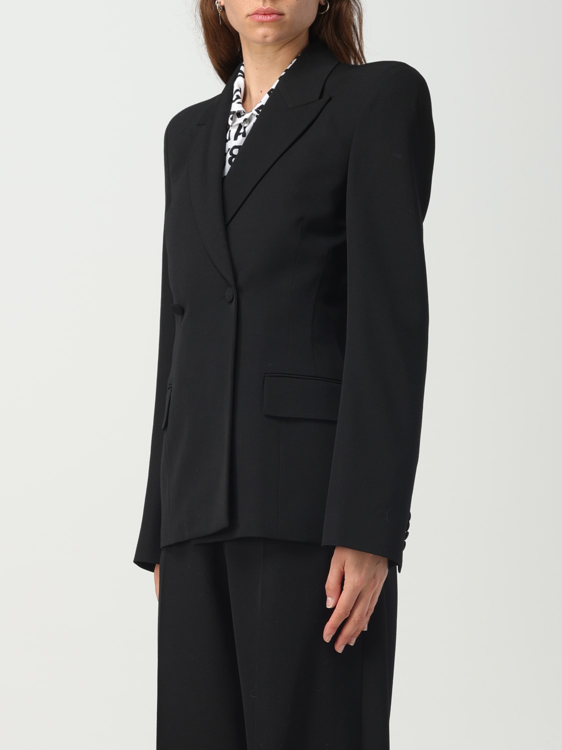 BALENCIAGA BLAZER: Blazer woman Balenciaga, Black - Img 4