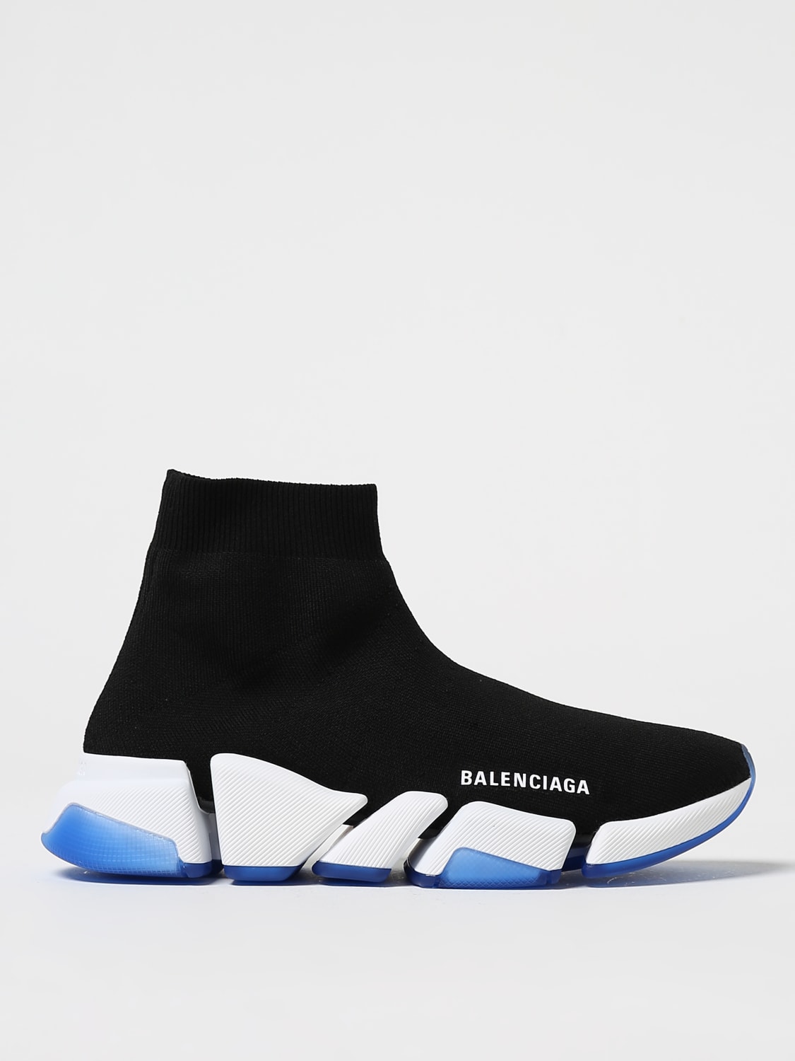 Balenciaga speed black white best sale