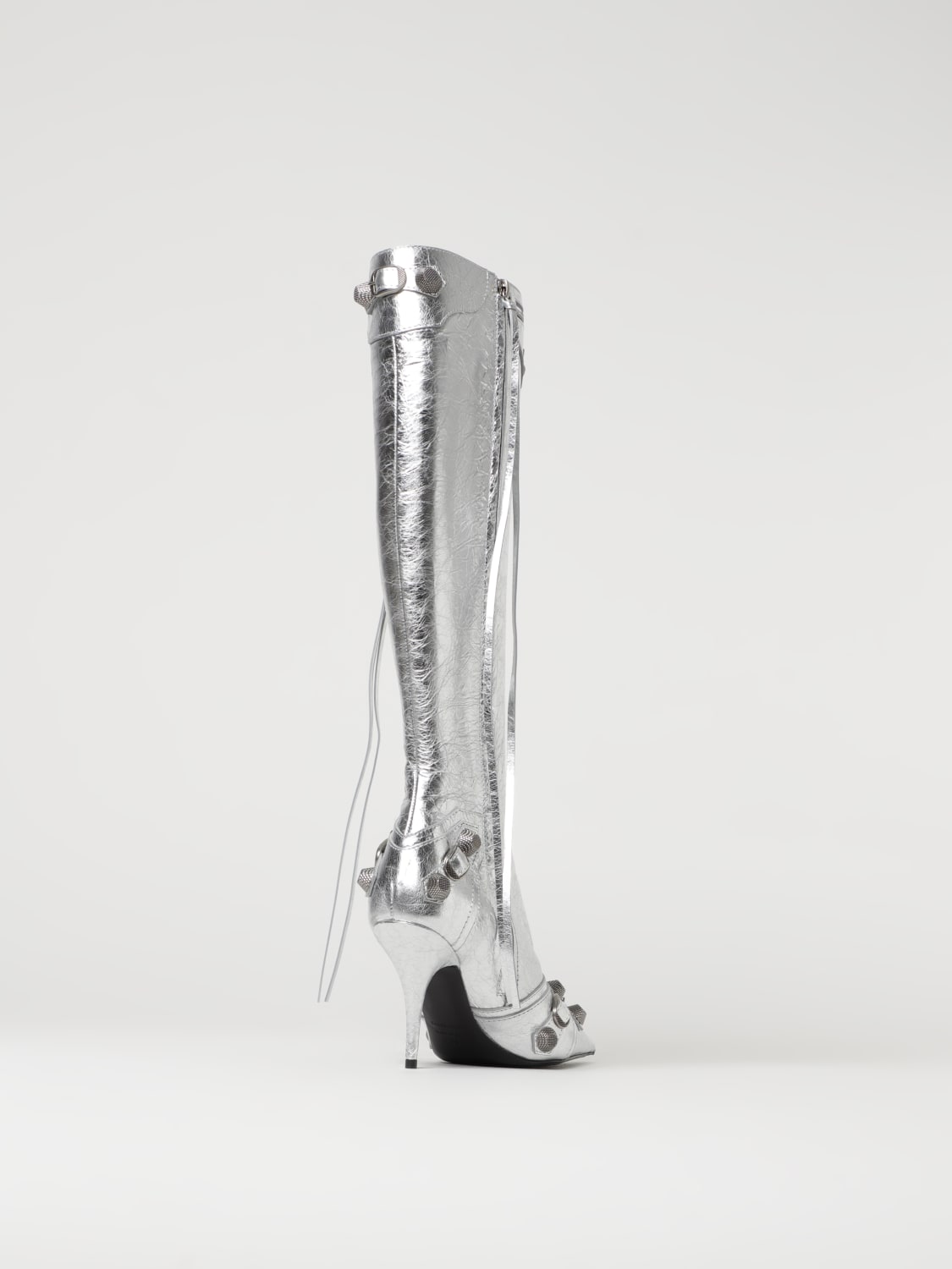 BALENCIAGA BOOTS: Shoes woman Balenciaga, Silver - Img 3