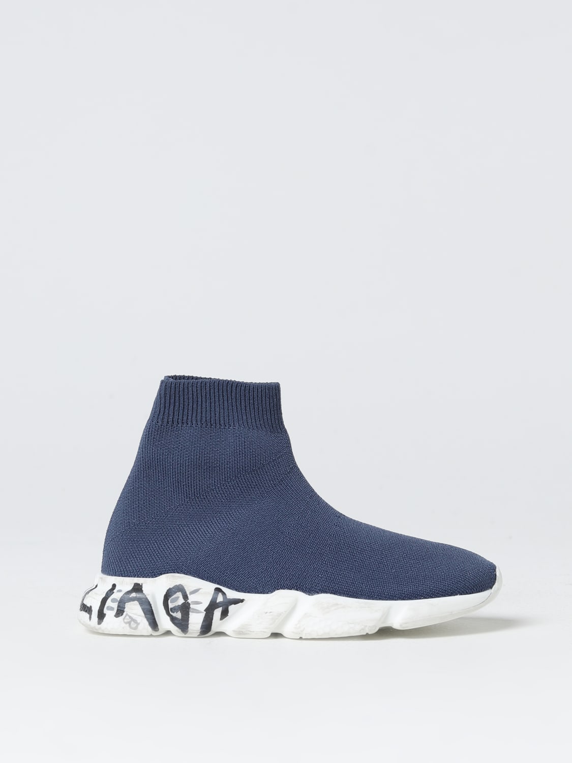 Balenciaga Outlet Speed 2.0 sneakers in stretch fabric Gnawed Blue Balenciaga sneakers 597425W2DD4 online at GIGLIO.COM