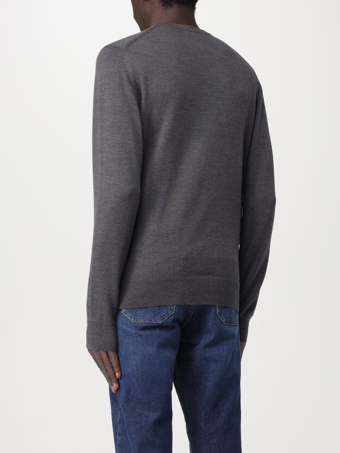 FRED PERRY PULL: Pull homme Fred Perry, Gris 1 - Img 2