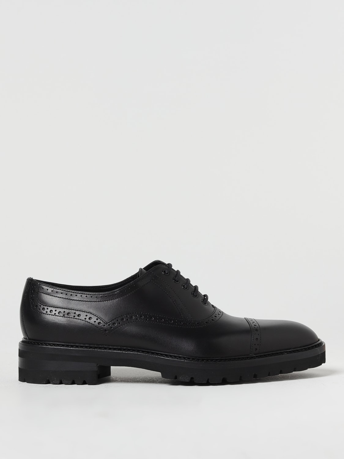 Giglio Oxford Norton Manolo Blahnik in pelle con motivo brogue