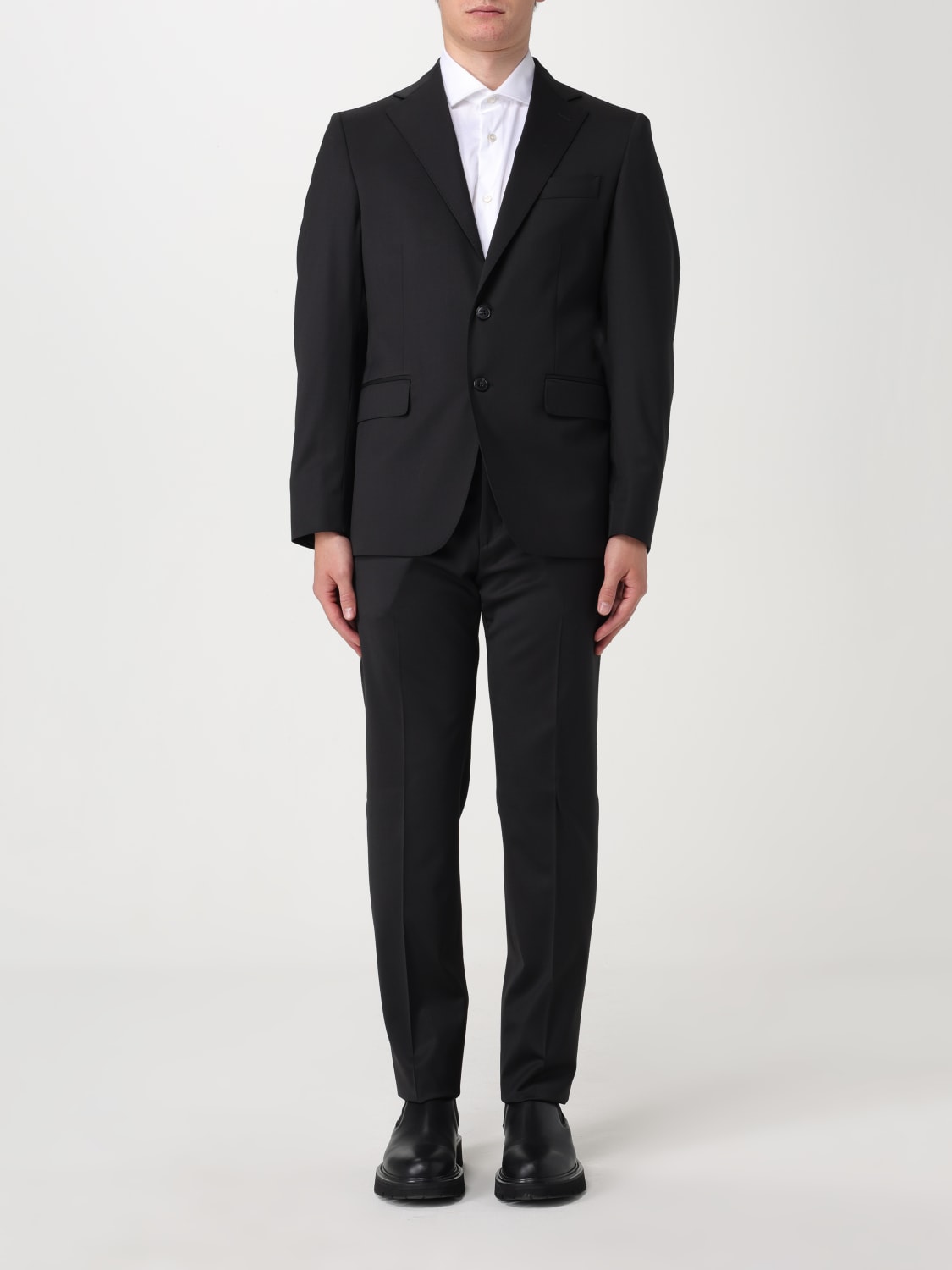 BRIAN DALES: Suit men - Black | BRIAN DALES suit MILANOJK5030 online at ...