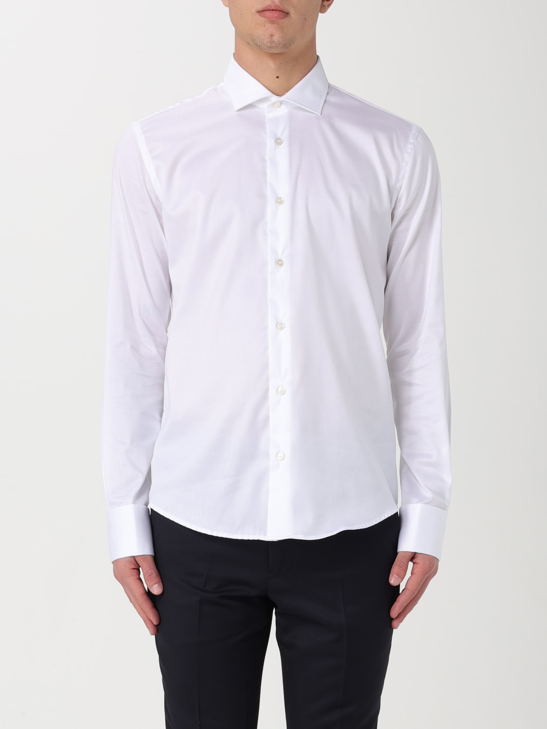 BRIAN DALES SHIRT: Shirt men Brian Dales, White - Img 1