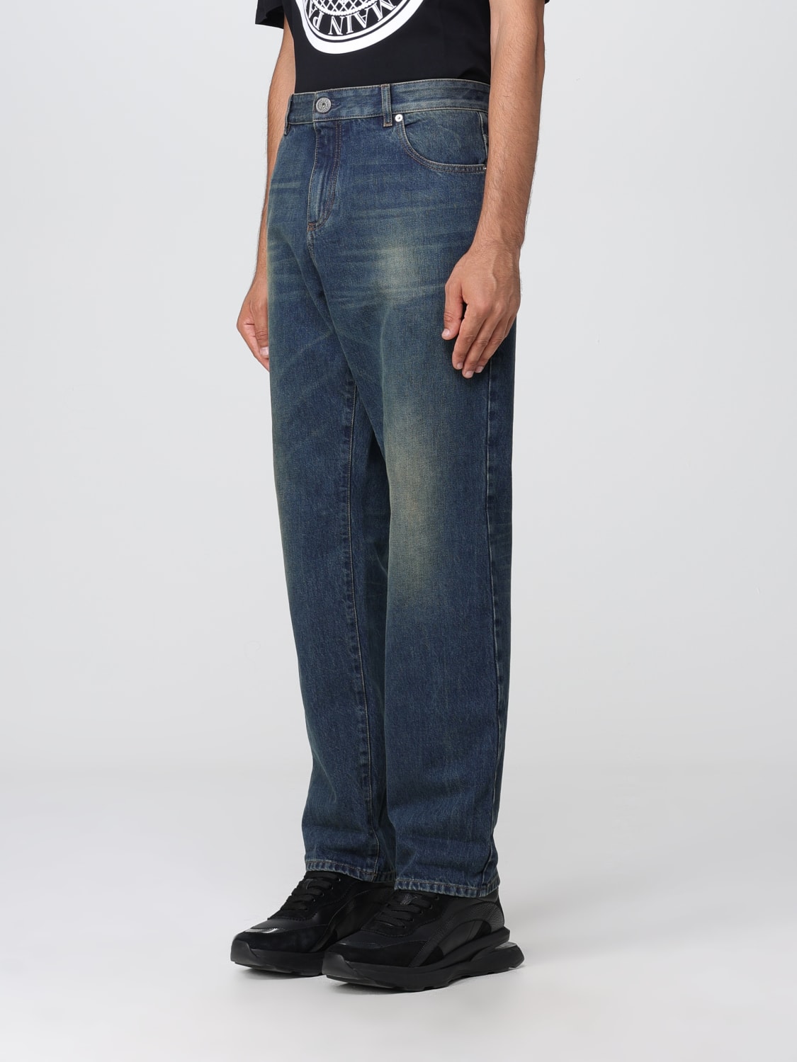 BALMAIN JEANS: Balmain denim jeans, Denim - Img 4