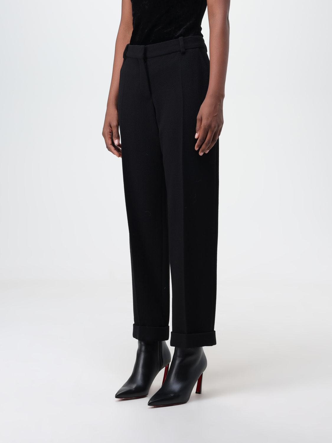 BALMAIN PANTS: Balmain pants in virgin wool, Black - Img 4