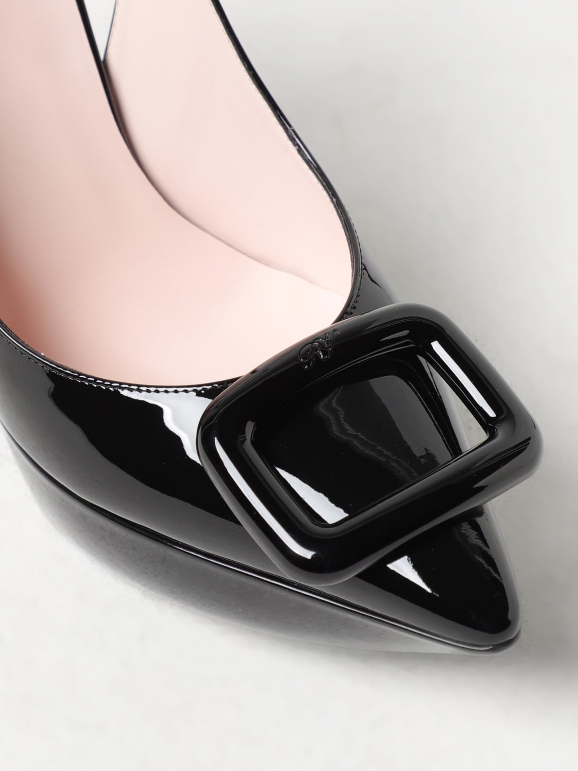 ROGER VIVIER ТУФЛИ НА КАБЛУКЕ: Обувь Женское Roger Vivier, Черный - Img 4