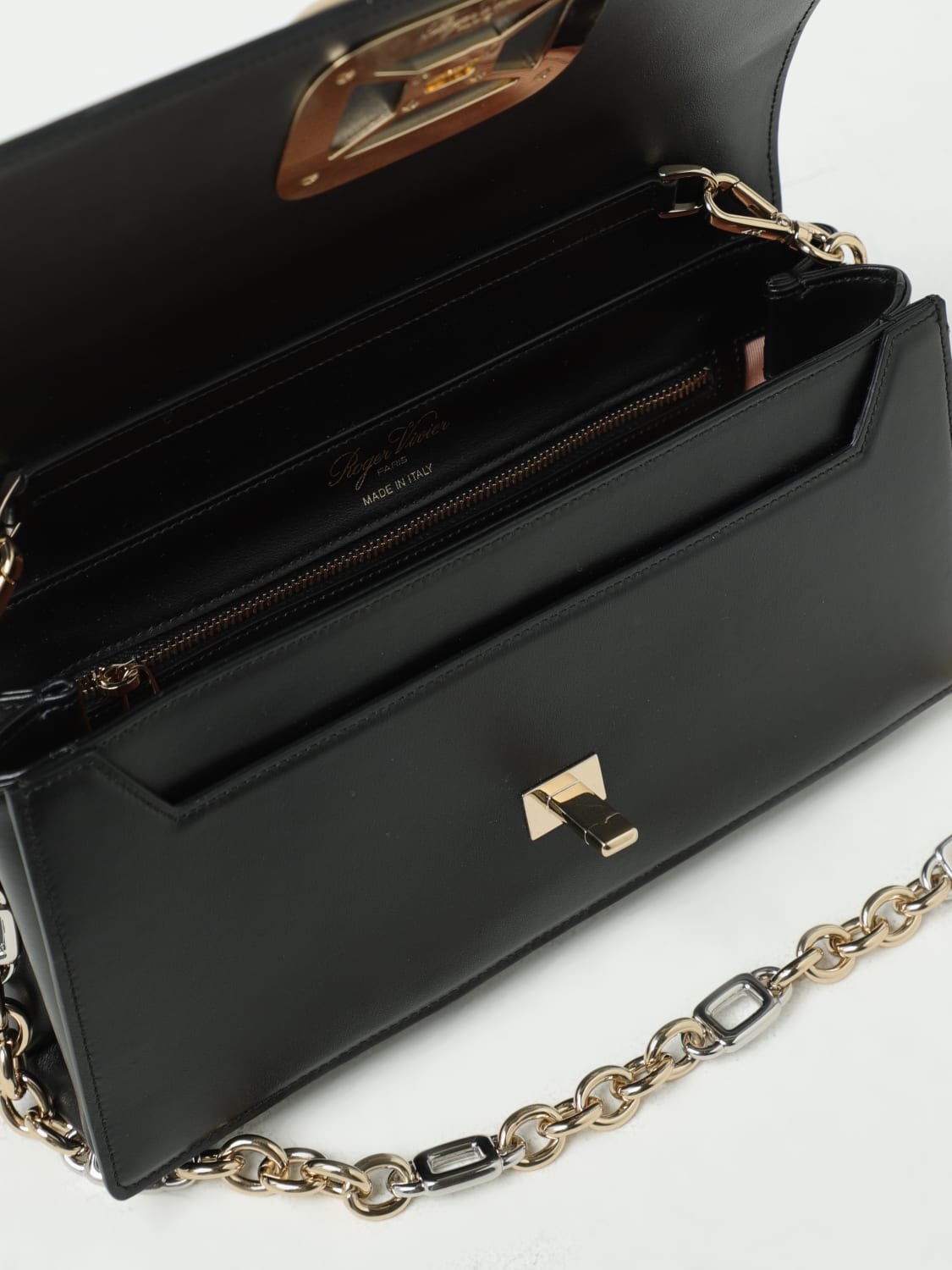 ROGER VIVIER ショルダーバッグ: ショルダーバッグ レディース Roger Vivier, ブラック - Img 4