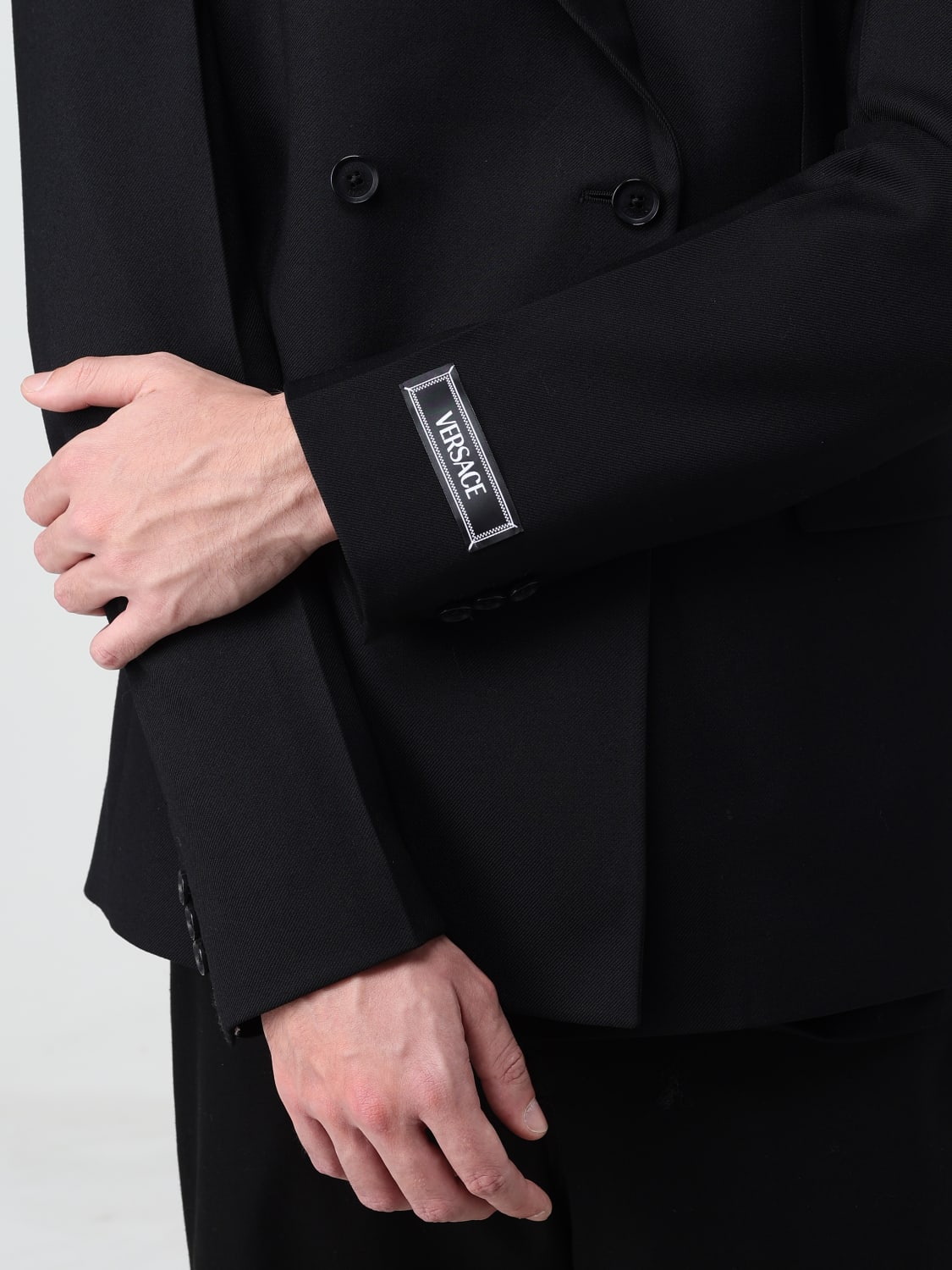 VERSACE BLAZER: Blazer homme Versace, Noir - Img 5