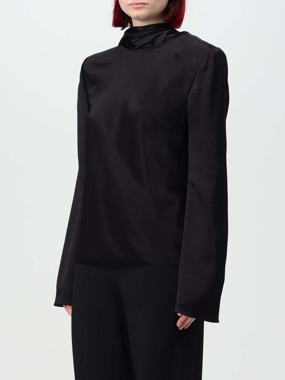 SAINT LAURENT TOP: Top woman Saint Laurent, Black - Img 3