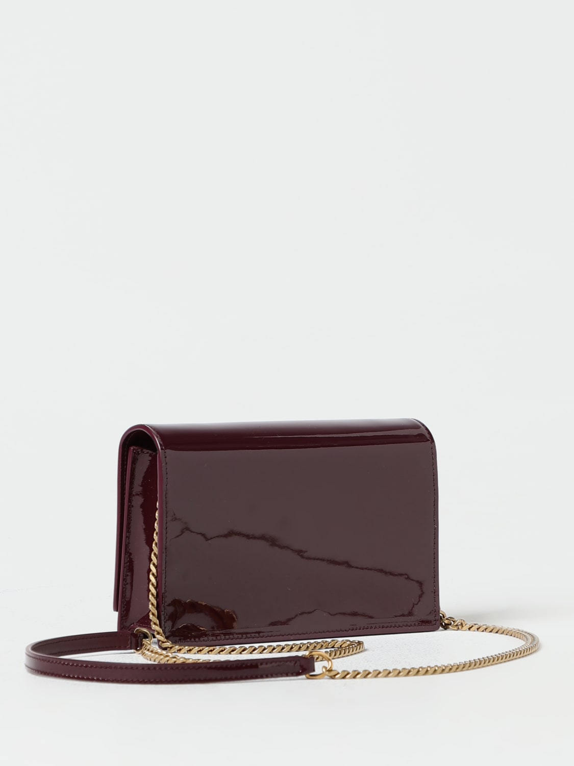 SAINT LAURENT MINI BAG: Shoulder bag woman Saint Laurent, Burgundy - Img 3