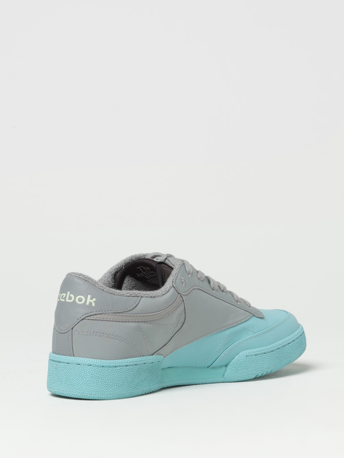 REEBOK SNEAKERS: Reebok sneakers in leather and nylon, Grey - Img 3