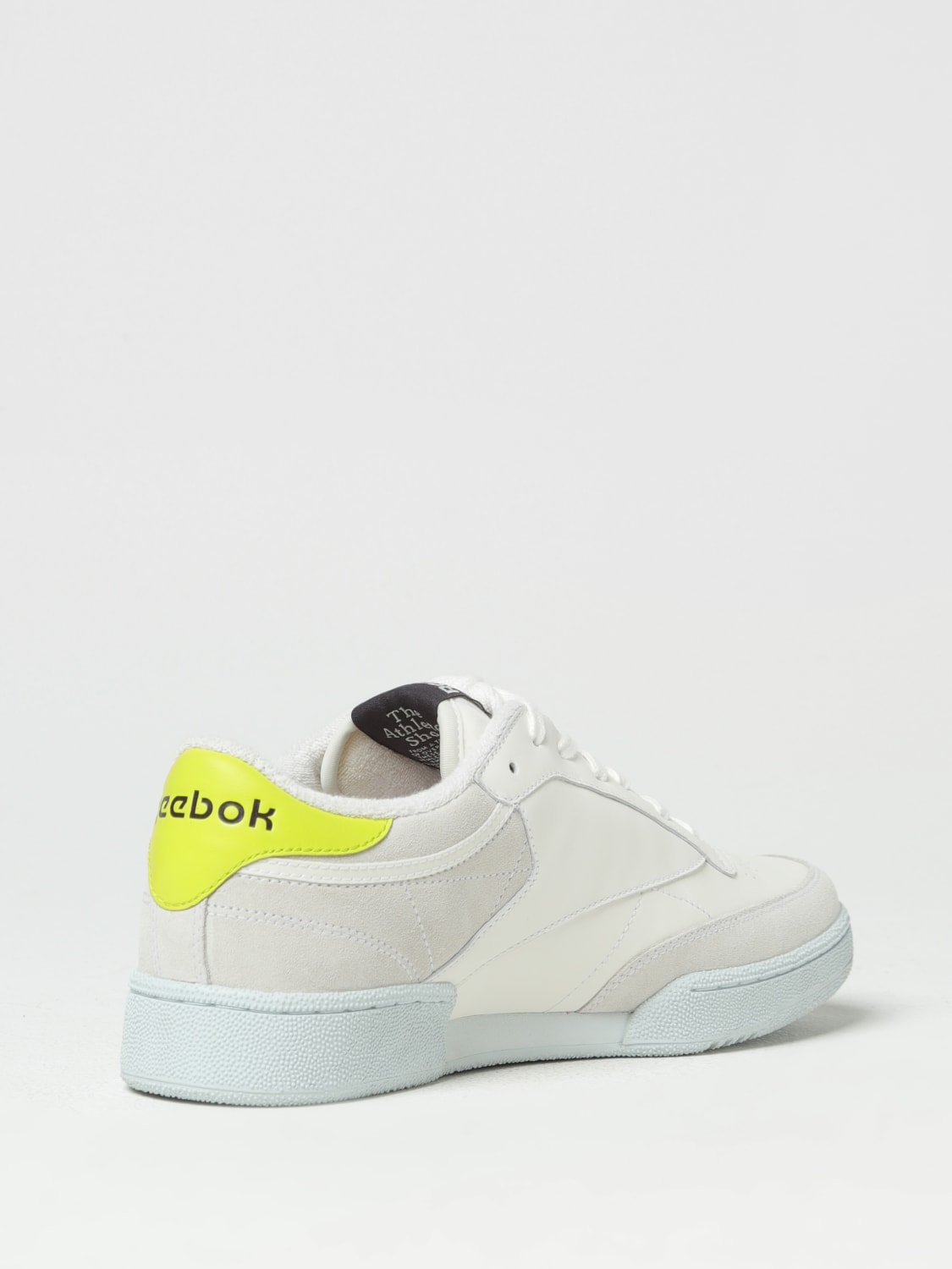 Reebok Outlet Club C sneakers in leather White Reebok sneakers RMIA011C99LEA004 online at GIGLIO.COM