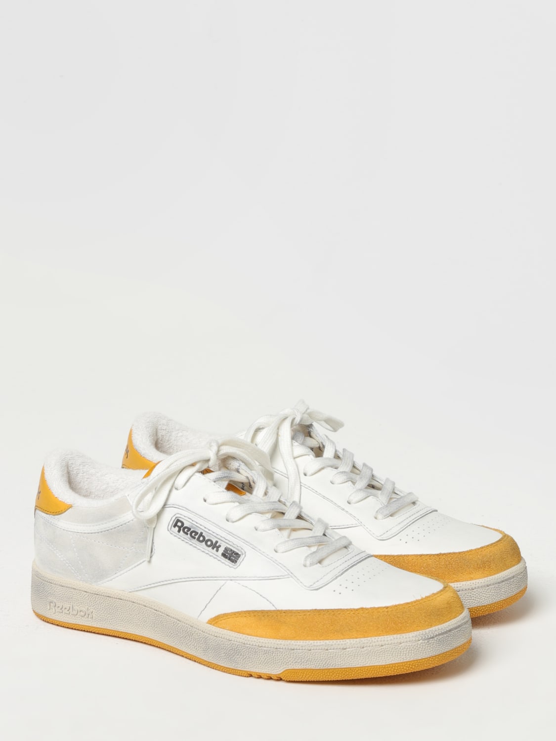 REEBOK SNEAKERS: Reebok Club C sneakers in leather, White - Img 2