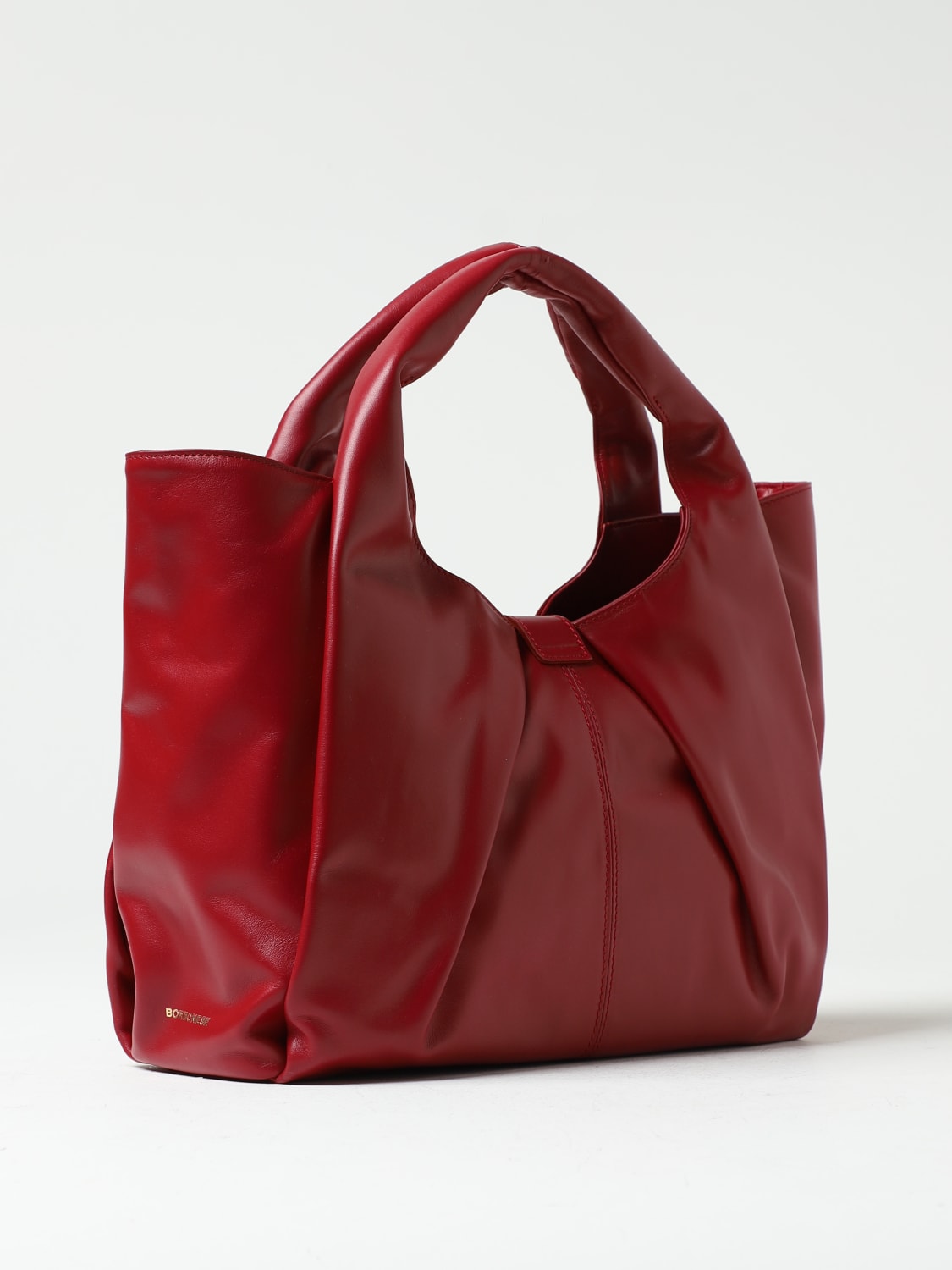 Borbonese Outlet Shoulder bag woman Burgundy Borbonese handbag 923934AL6 online at GIGLIO.COM
