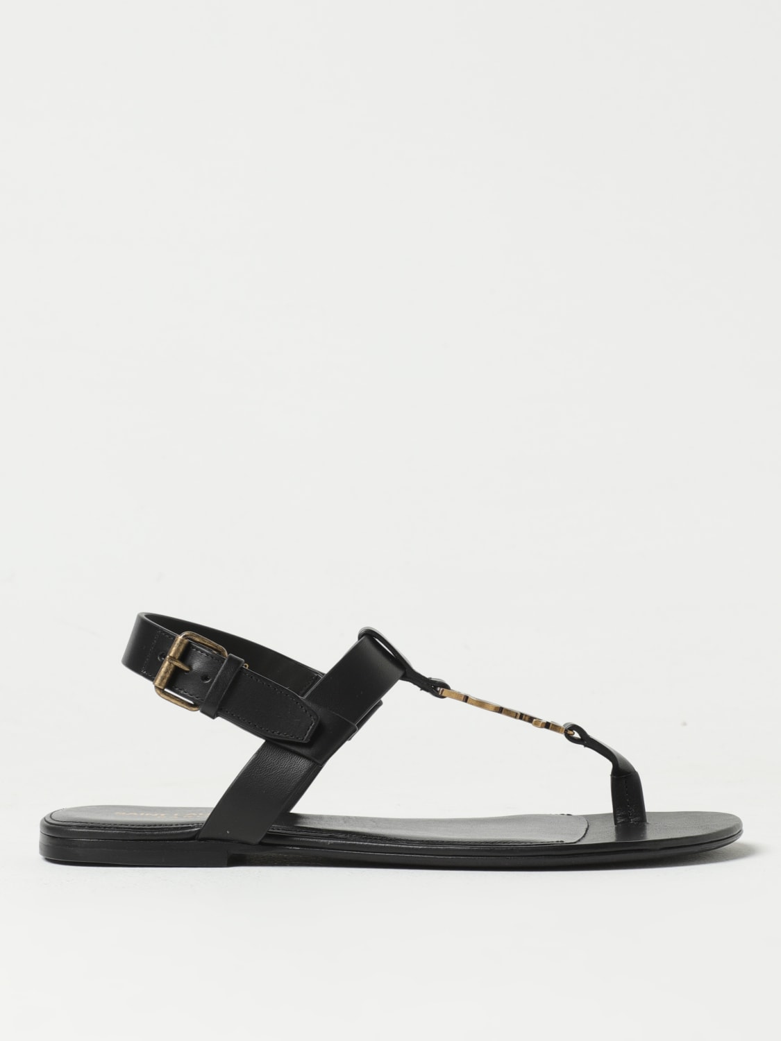 Giglio Sandalo Cassandre Saint Laurent in pelle