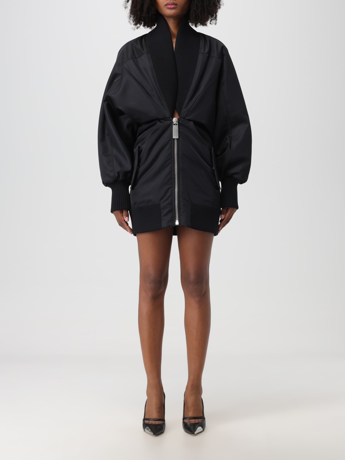 ワンピース Off-White DRESS (OWDB502F23FAB002 1000) Off-White Outlet: Dress woman - Black | Off-White dress