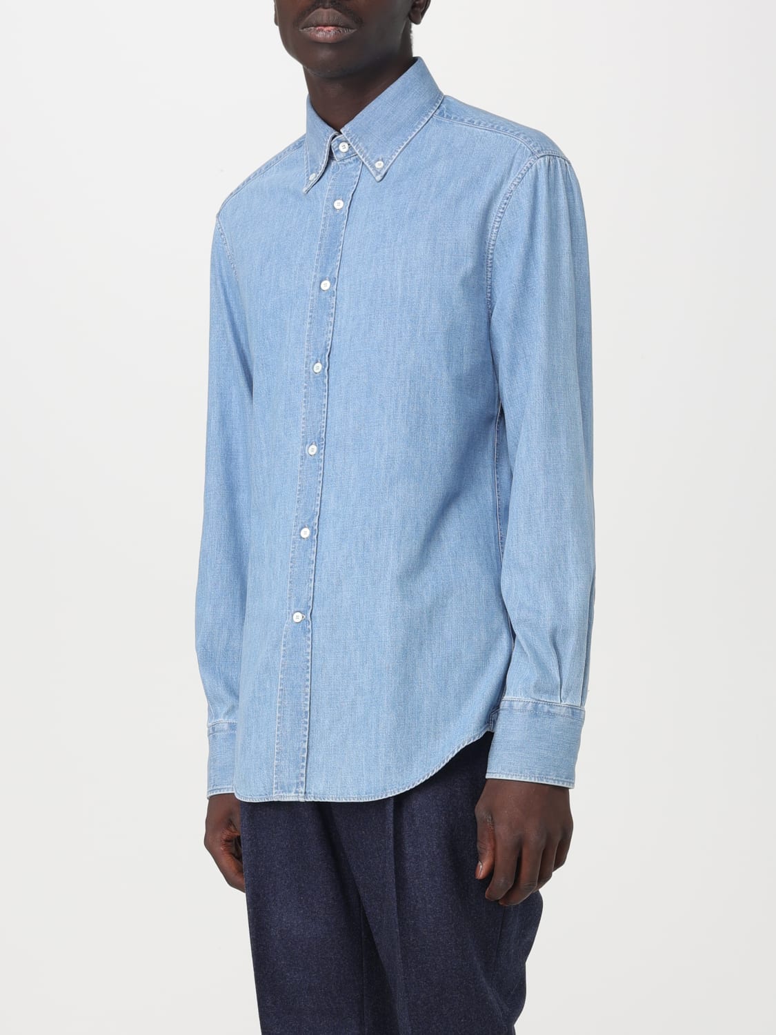 BRUNELLO CUCINELLI CAMISA: Camisa hombre Brunello Cucinelli, Stone Washed - Img 4