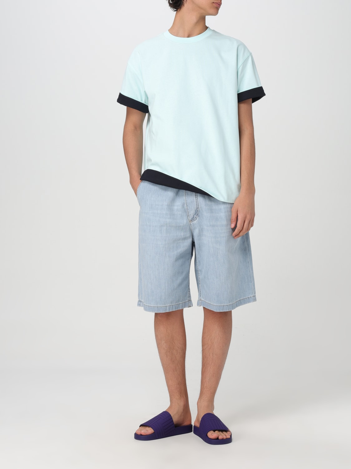 BOTTEGA VENETA SHORTS: Shorts herren Bottega Veneta, Denim - Img 2