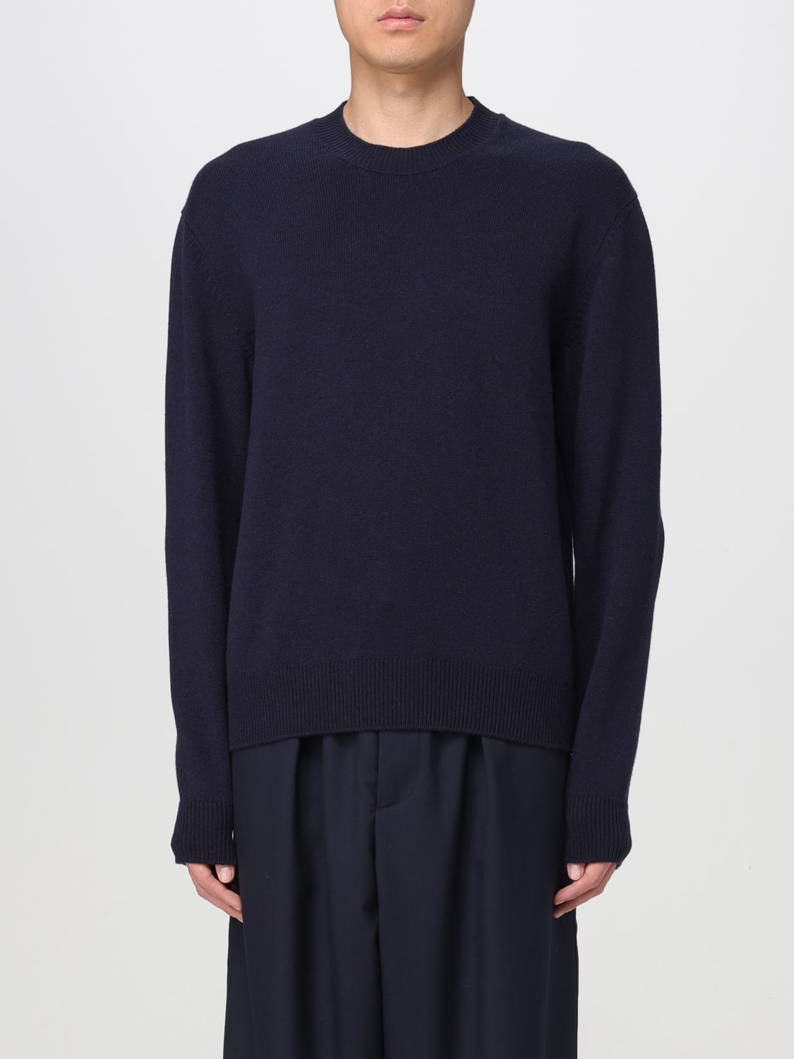 BOTTEGA VENETA SWEATER: Sweater men Bottega Veneta, Blue - Img 1