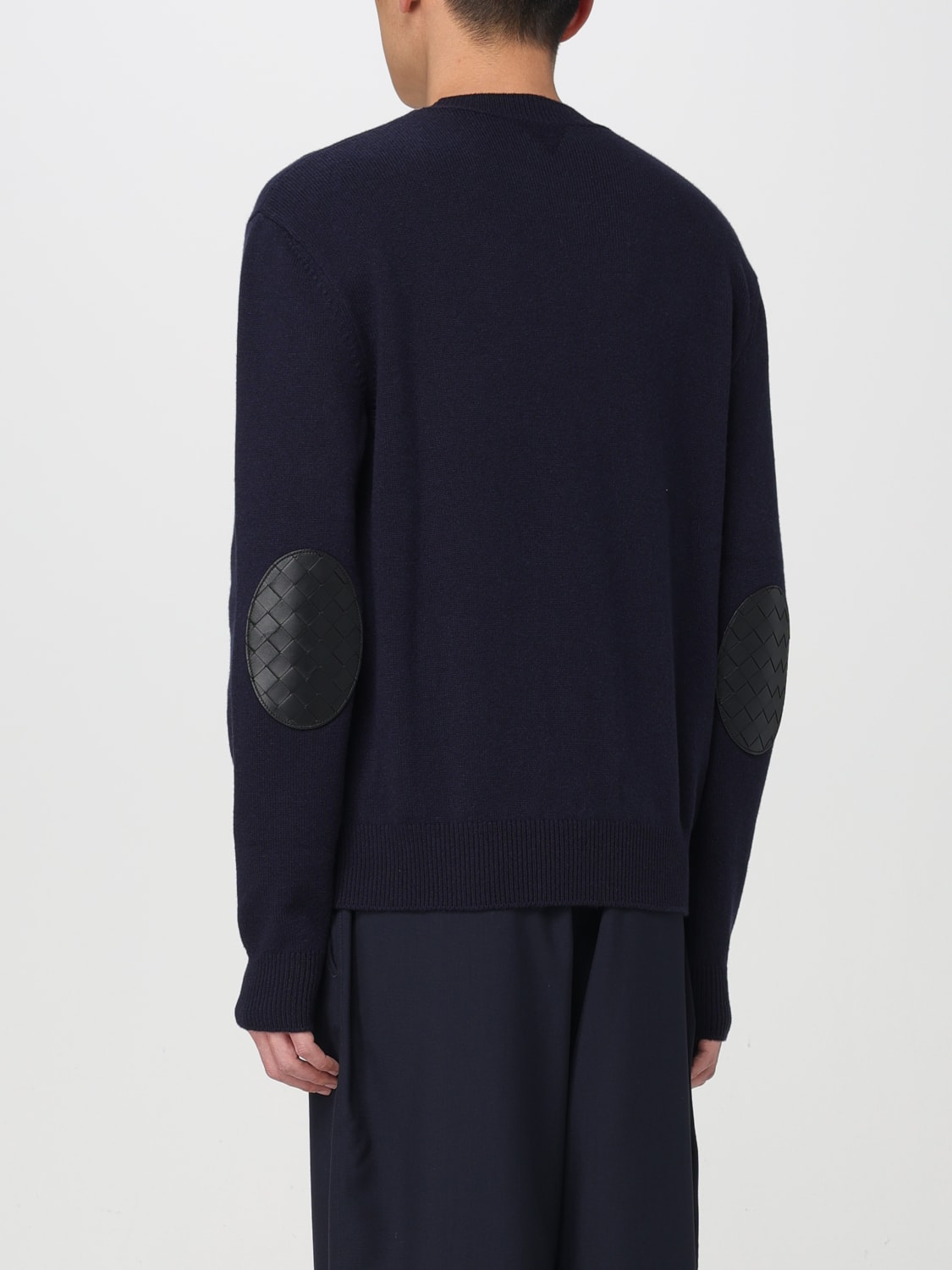 BOTTEGA VENETA SWEATER: Sweater men Bottega Veneta, Blue - Img 3