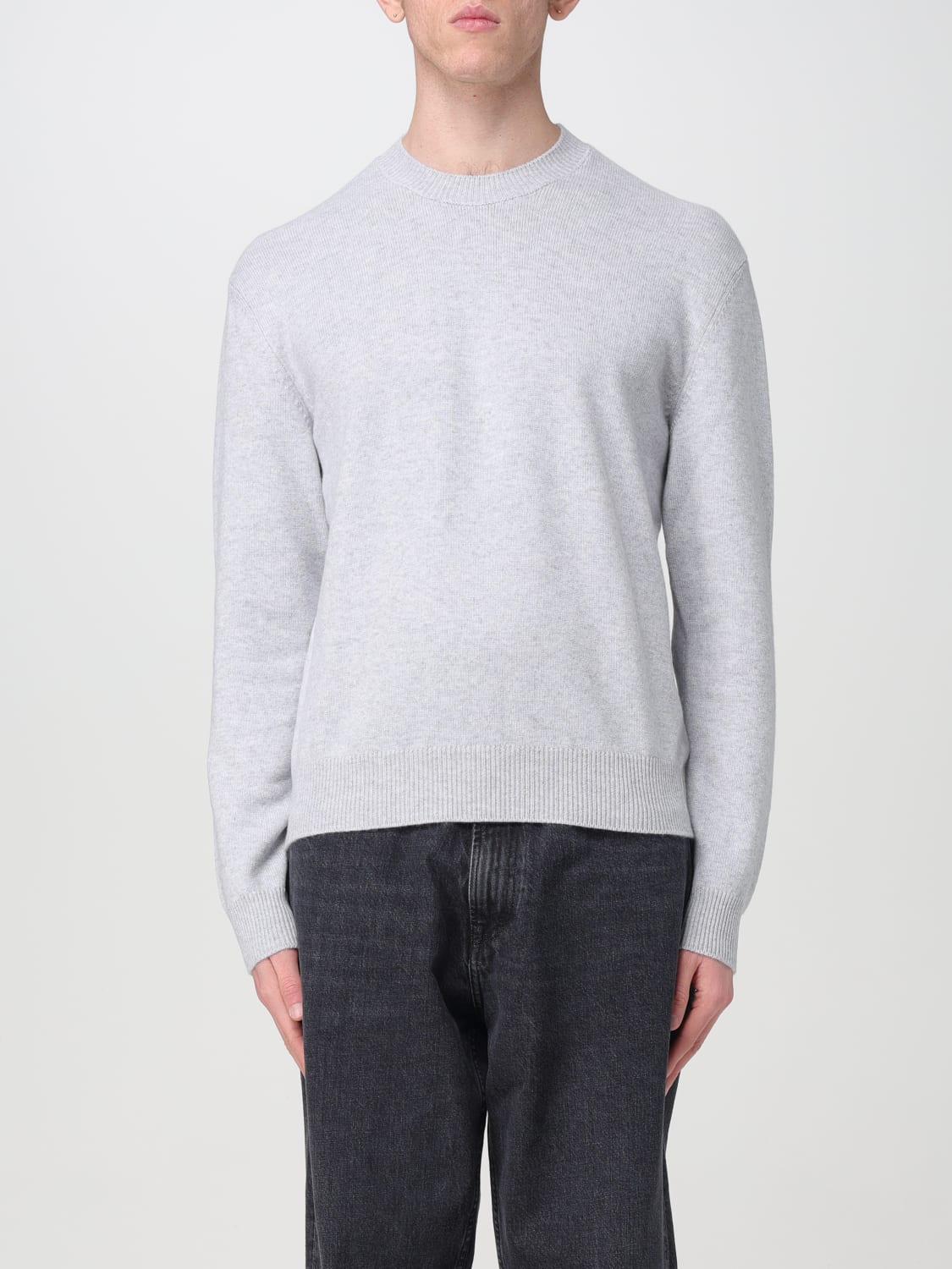 BOTTEGA VENETA SWEATER: Sweater men Bottega Veneta, Grey - Img 1